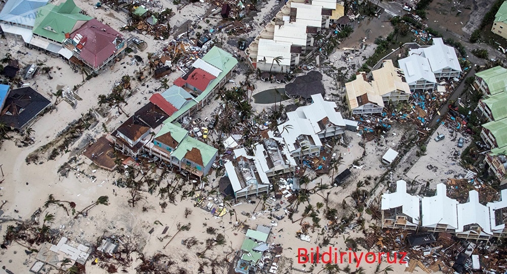 İrma Kasırgası Florida , Keys West , Miami'yi Sular Altında Bıraktı