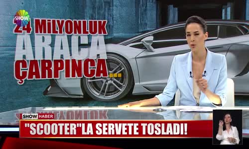 Scooter-la servete tosladı!