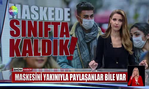 Maske kullanımında sınıfta kaldık! 