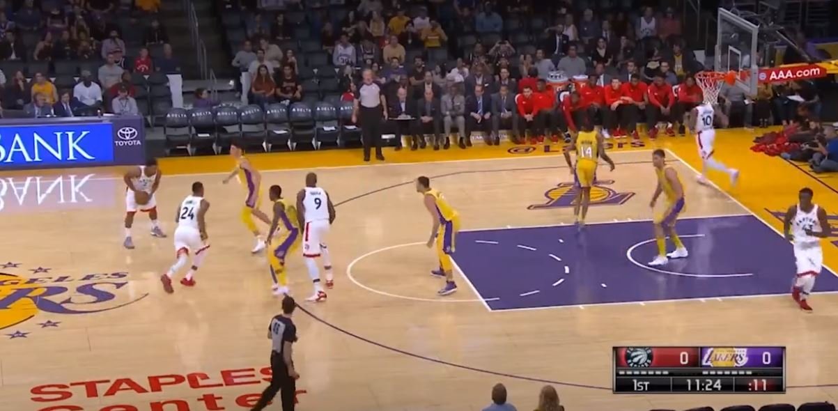 Toronto Raptors  101-92  Los Angeles Lakers 