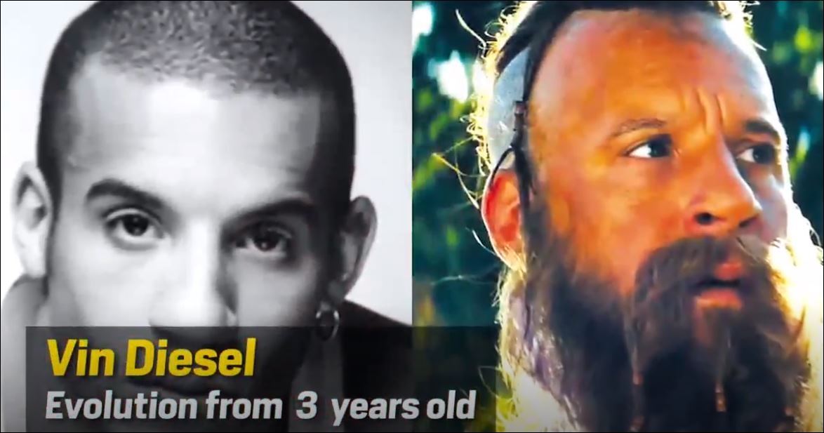Vin Diesel - 3 Yaşından 49 Yaşına Kadar Resimlerle Hayatı