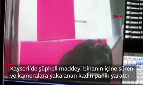 Kayseri'de panik... Elindeki sıvıyı her yere sürdü! Polis her yerde onu arıyor