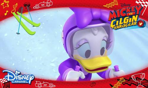 Mickey ve Çılgın Yarışçılar - Daisy'nin Kayak Yarışı