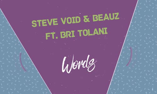 Steve Void & Beauz - Words (Ft Bri Tolani)