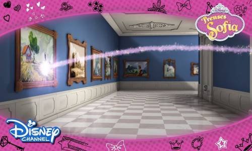 Prenses Sofia - Tablolara Hapsoluyor