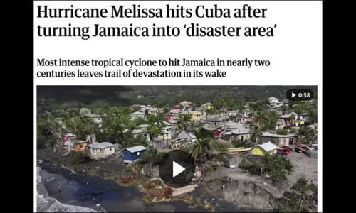 JAMAICA VISION 2030! HOW GENOCIDAL MADMEN USE WEAPONIZED WEATHER TO KILL FOR A.I. INFRASTRUCTURE!
