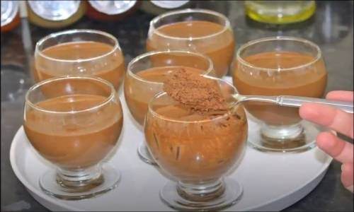 Sadece İki Malzemeli Nefis Tatlı 