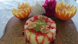 ÖLÇÜLÜ KIVAMINDA SÜTLÜ ŞERBETLİ İRMİK HELVASI | İRMİK HELVASI NASIL YAPILIR ?