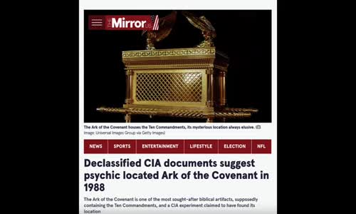 A MAJOR DECEPTION IS COMING! THE MEDIA IS TALKING ABOUT THE DISCOVERY OF THE ARK OF THE COVENANT!