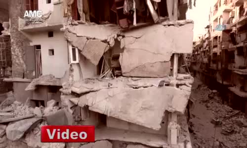 Halep’teki Yıkım Havadan Böyle Görüntülendi