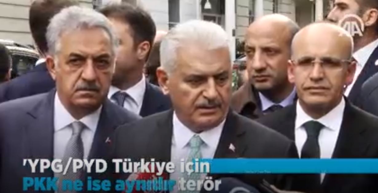 Başbakan Yıldırım - Ypg _ pyd Türkiye Için Pkk Ne Ise Aynıdır Terör Örgütüdür 