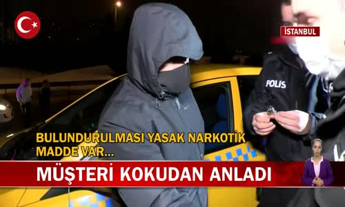 İstanbul'da Bir Taksicinin İnkarı Polisi İkna Etmeye Yetmedi! İşte Görüntüler 