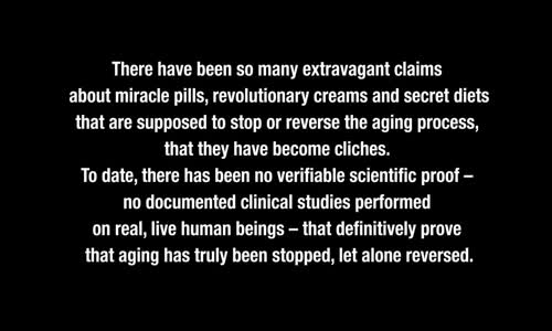 Aging is Natural, Growing Old is an Option