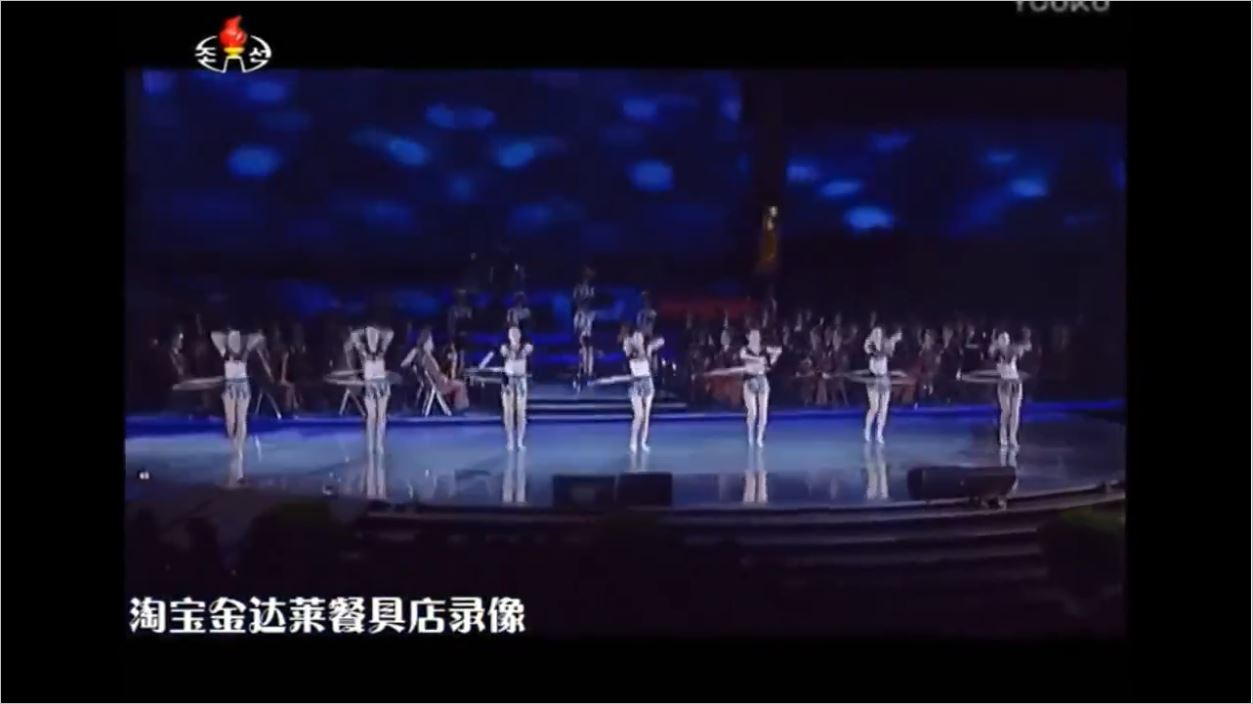 Kuzey Kore Kızları Hulahop Dansı