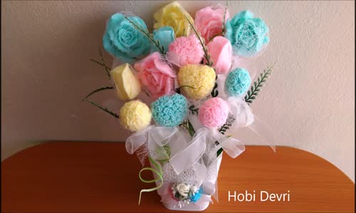  Sabun Buketi  Yapımı -Dıy
