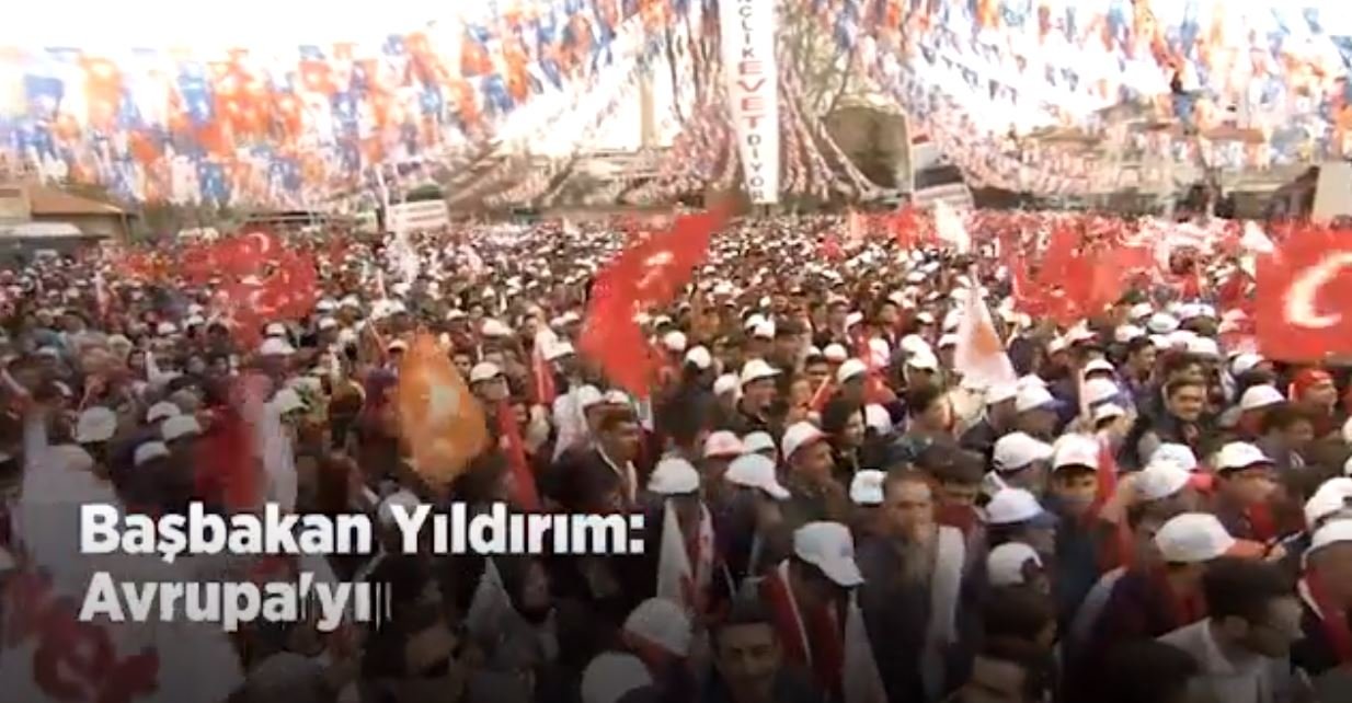 Yıldırım  Avrupa'yı Uyarıyorum, iç İşimize Karışmayın 