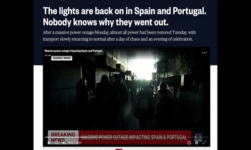 AMERICAS ON DECK! STILL NO ANSWERS AS TO WHY THE POWER WAS SHUT OFF FOR OVER 60 MILLION PEOPLE!