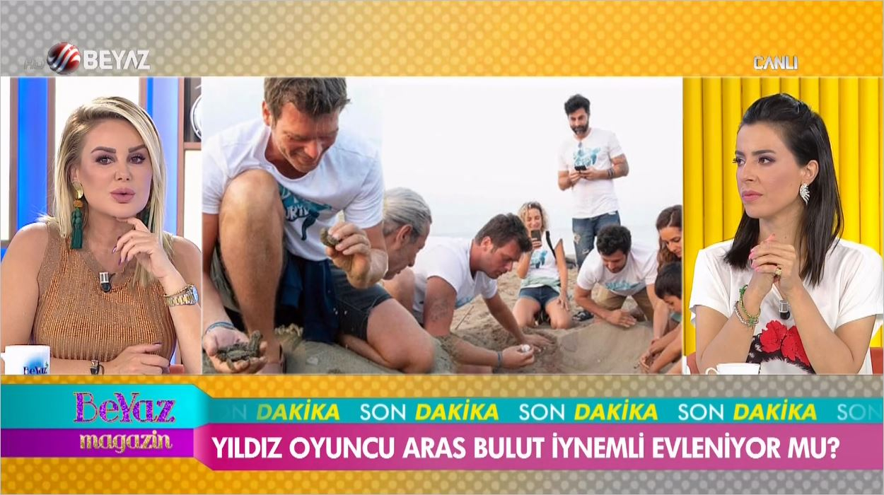 Kıvanç Tatlıtuğ Ve Ünlü Oyuncular Caretta Carettaları Denize Kavuşturdu