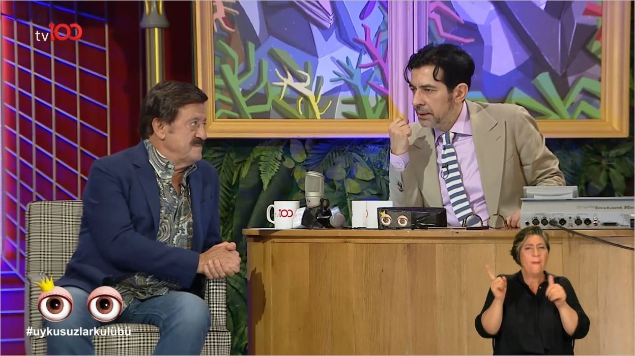 Okan Bayülgen Donuyla Dans Eden Figüranı Canlandırdı