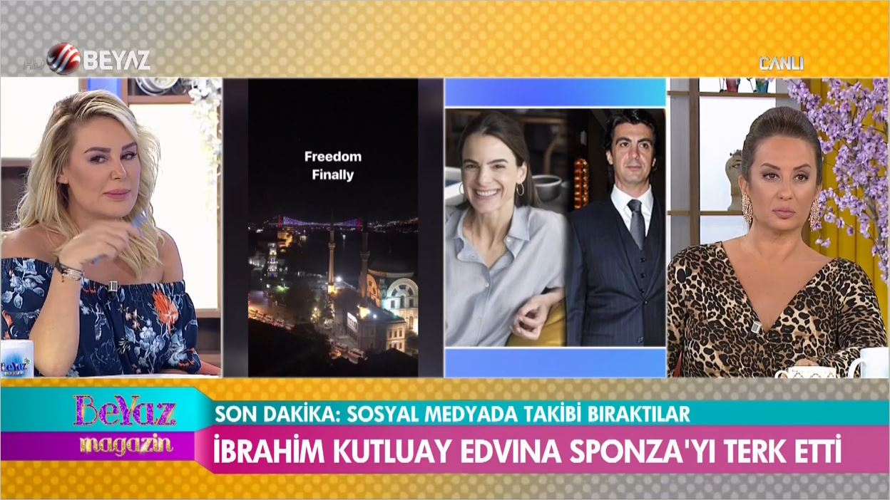 İbrahim Kutluay Uğruna Evliliğini Bitirdiği Edvina Sponza'yı Terk Etti