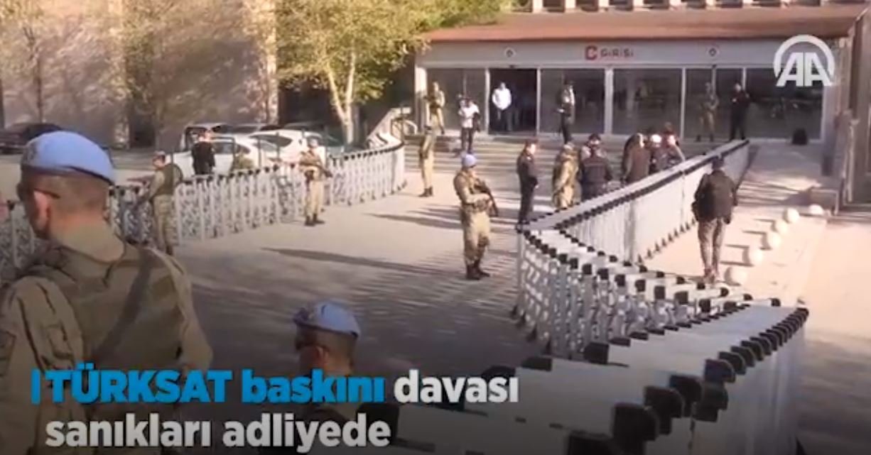 TÜRKSAT Baskını Davası Sanıkları Adliyede 