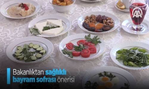 Bakanlıktan Sağlıklı Bayram Sofrası Önerisi