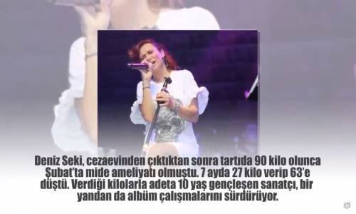 Deniz Seki 7 Ayda 27 Kilo Verdi Son Görüntüsü Bakın
