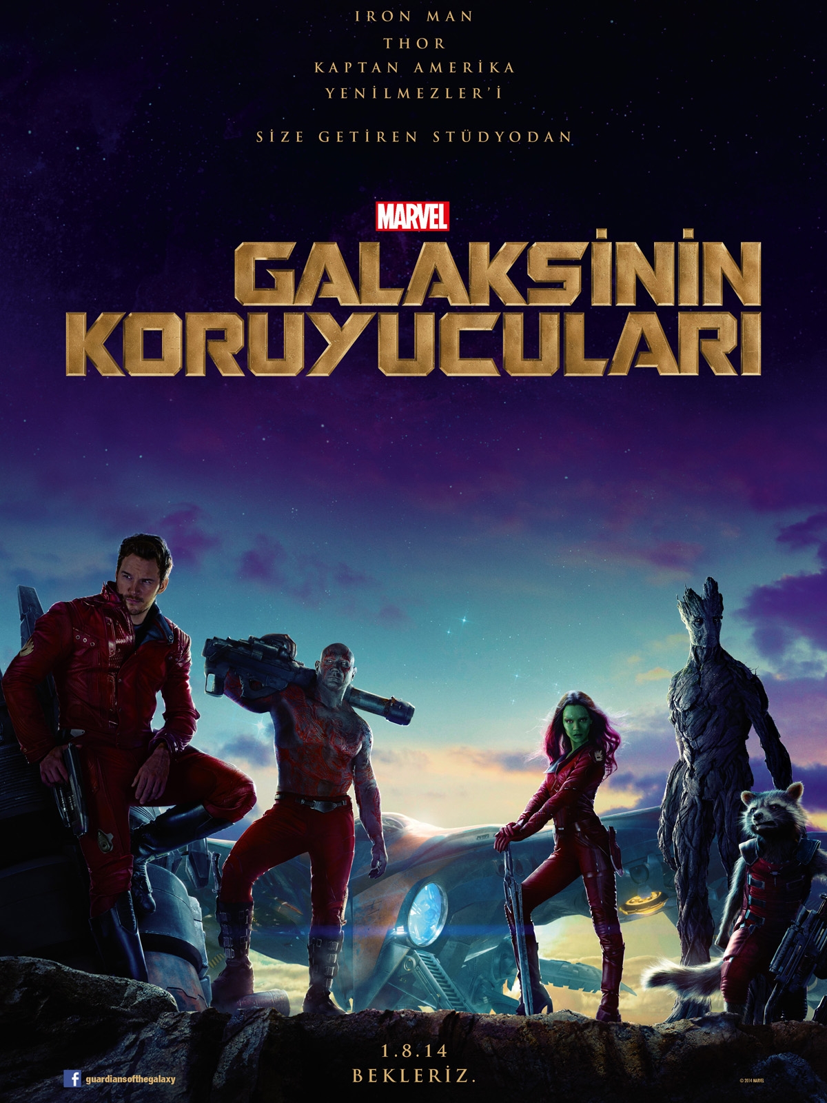 Galaksinin Koruyucuları Film İzle
