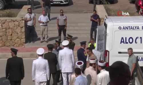 Şehit Piyade Teğmen Güler Antalya'da son yolculuğuna uğurladı