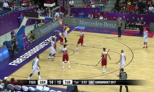 Büyük Britanya 70-84 Türkiye EuroBasket 2017 Maç Özeti