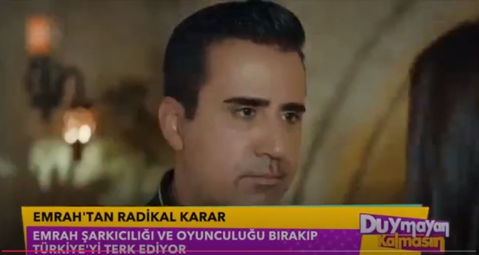 Emrah Yurtdışına Yerleşiyor, Oğlu Tayfun Şokta