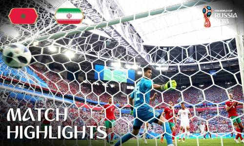 Fas 0 - 1 İran - 2018 Dünya Kupası Maç Özeti