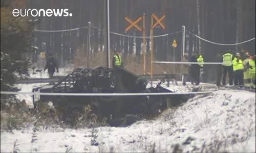 Finlandiya'da Tren Kazası 