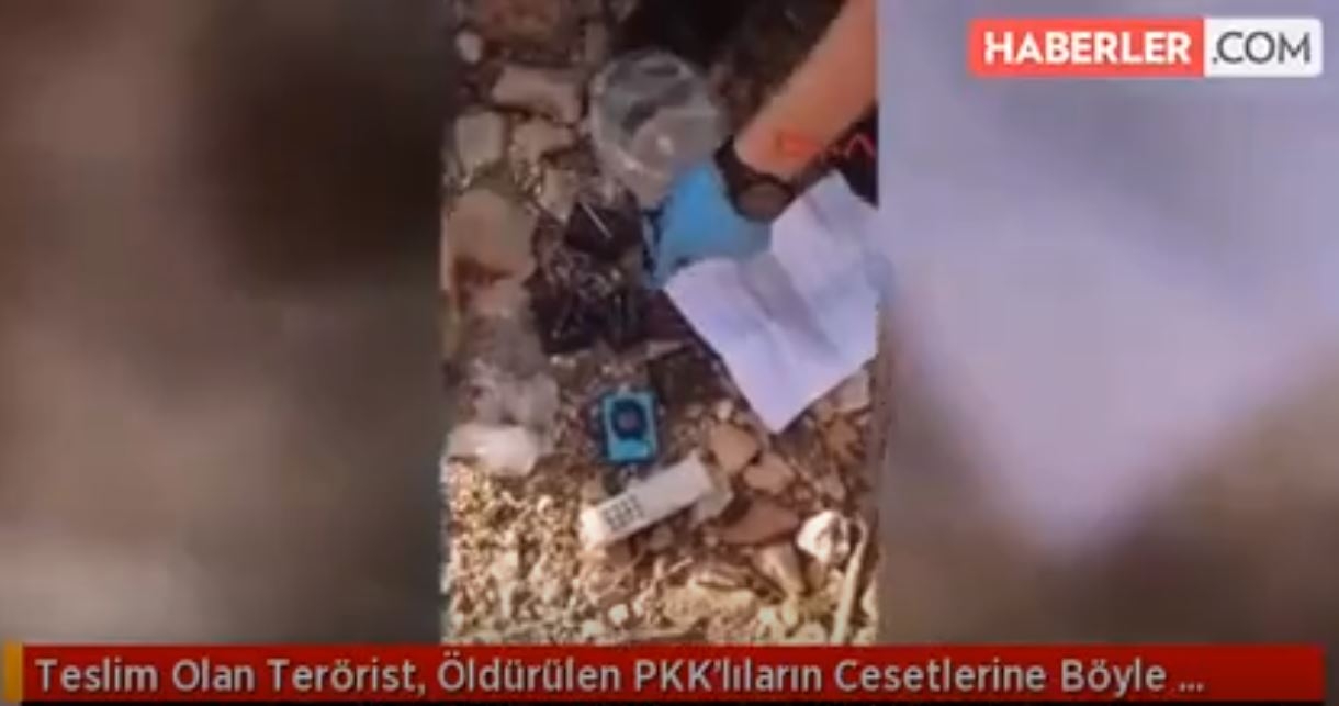 Teslim Olan Terörist, Öldürülen PKK'lıların Cesetlerine Böyle Baktı