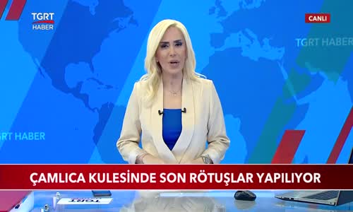 Çamlıca Kulesinde Son Rötuşlar Yapılıyor 