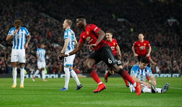  Manchester United 3 - 1 Huddersfield Town Maç Özeti İzle