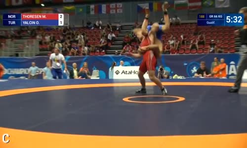 Türk Güreşçinin İnanılmaz Hareketi