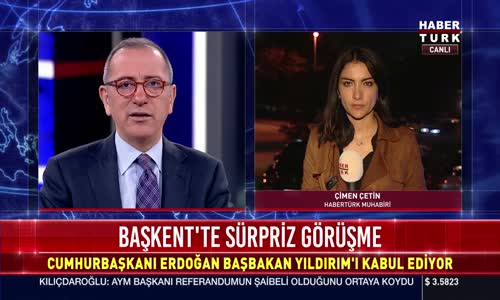 Erdoğan ve Yıldırım'dan Sürpriz Görüşme
