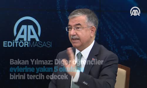Bakan Yılmaz Liselere Geçişteki Yeni Sistemi Açıkladı