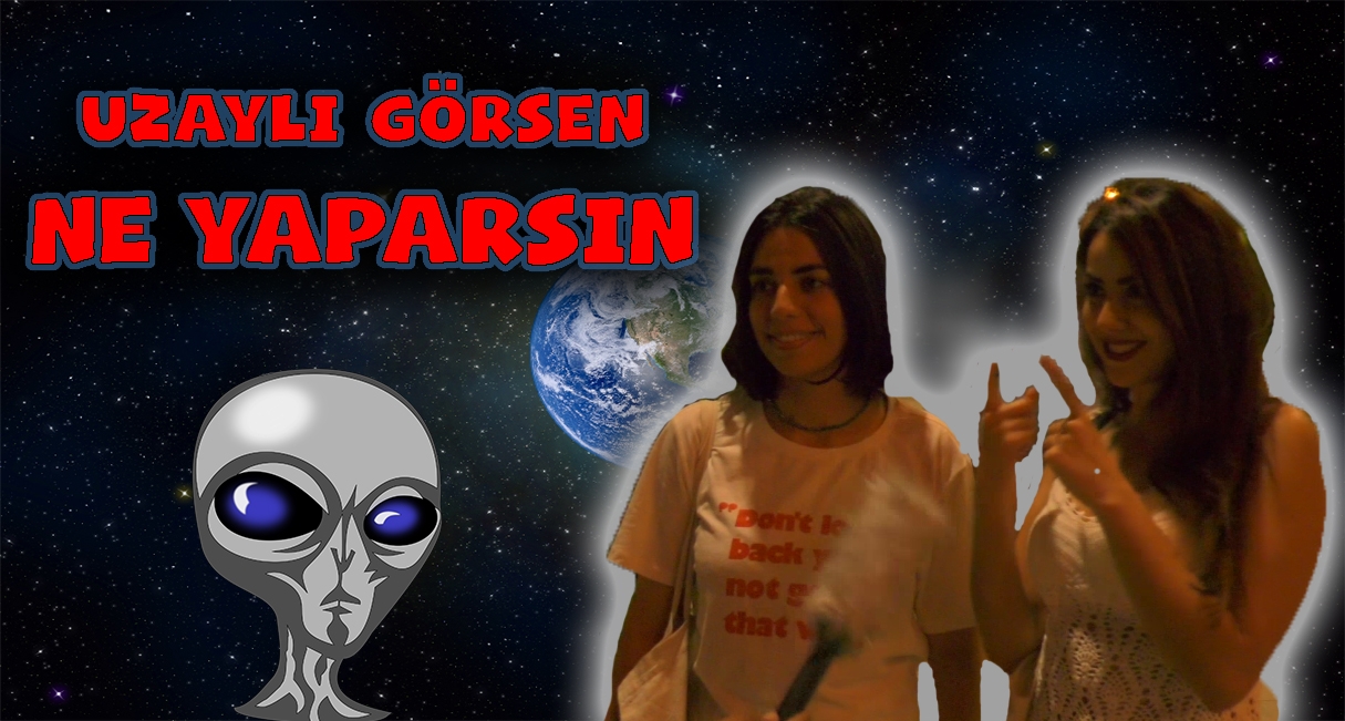 Uzaylı Görseniz Tepkiniz Ne Olurdu ? Süslü Mikrofon Eskişehir'de #5