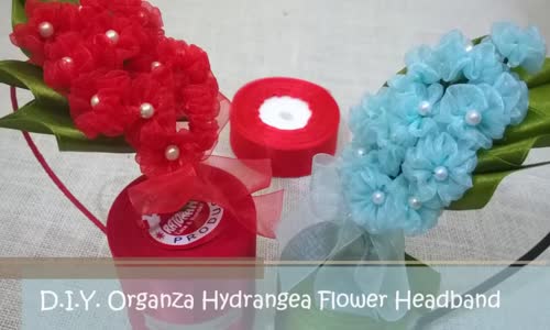 Çiçekli Saç Tokası Yapımı