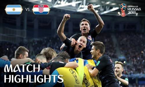Arjantin 0 - 3 Hırvatistan - 2018 Dünya Kupası Maç Özeti