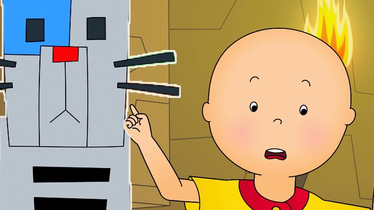 Caillou - Caillou Ve Canavar