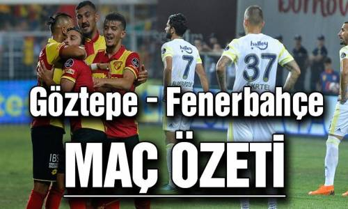 Göztepe 1 - 0 Fenerbahçe Maç Özet