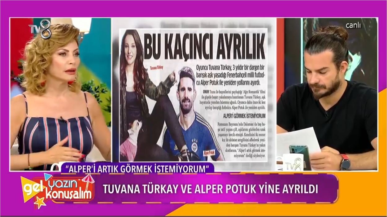 Alper Potuk Ve Tuvana Türkay Ayrıldı