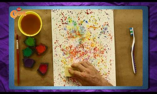 Süpriz Kutusu - Sulu Boya Çalışması