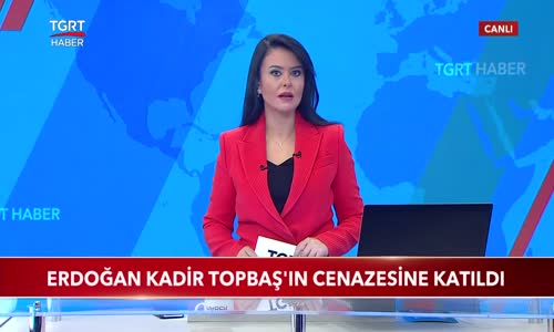 Cumhurbaşkanı Erdoğan Kadir Topbaş'ın Cenazesine Katıldı 