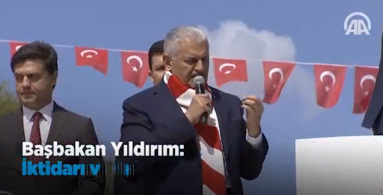 Başbakan  İktidarı Vesayetten Alıyoruz Millete Veriyoruz 