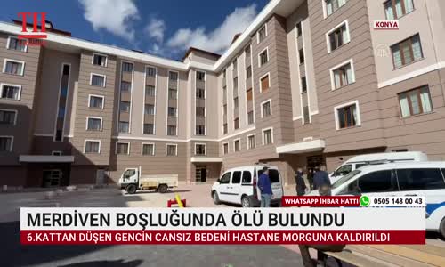 MERDİVEN BOŞLUĞUNDA ÖLÜ BULUNDU