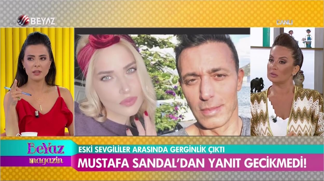 Mustafa Sandal'dan Eski Sevgilisi Melis Sütşurup'a Yanıt Gecikmedi